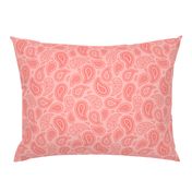 Paisley Meadow - Light Coral