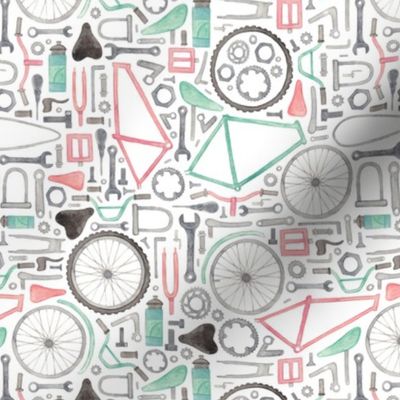 Bike Parts, Cycling Pattern! (extra small)