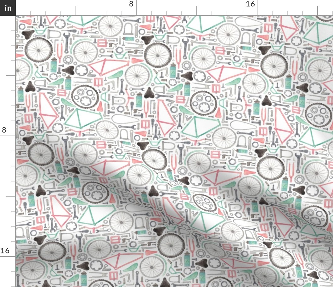 Bike Parts, Cycling Pattern! (extra small)