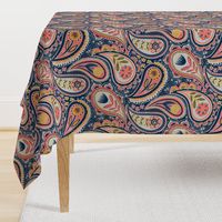 limited colour paisley