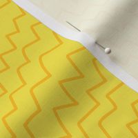 Zen Snails combi - yellow zigzag