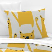 Cute Cat Yellow