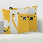 Cute Cat Yellow