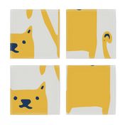 Cute Cat Yellow
