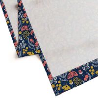 Daydream Garden {Coral/Navy} medium