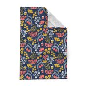 Daydream Garden {Coral/Navy} medium