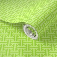 geometric green pattern