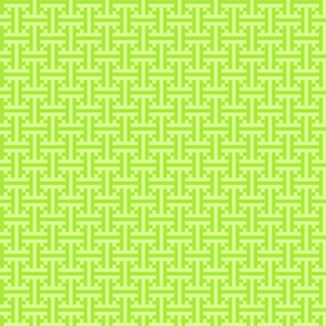 geometric green pattern