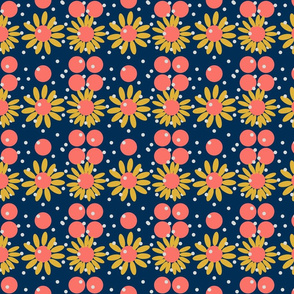 Daisies With Dots-ed