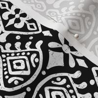 Zara - Black & White Geometric - Smaller Scale