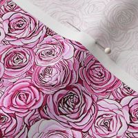 pink roses // pink floral // ranunculus floral,  Flowers //Summer Floral //    Camellia floral