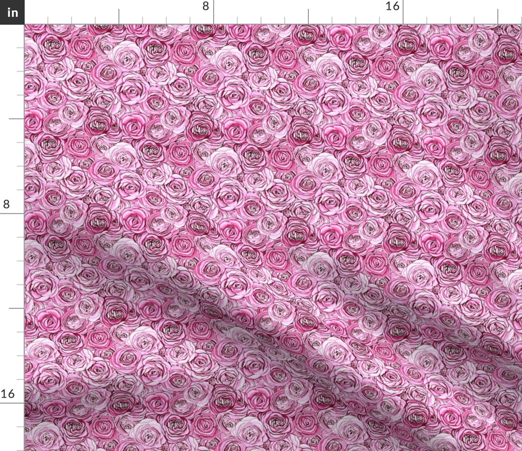 pink roses // pink floral // ranunculus floral,  Flowers //Summer Floral //    Camellia floral