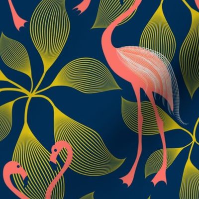 Fabulous 50's Flamingos