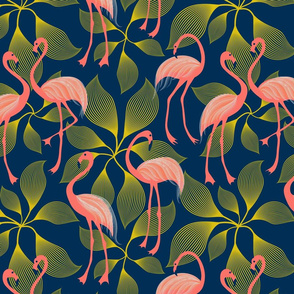 Fabulous 50's Flamingos