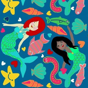 A Tale of Friendship & Adventure / Mermaids & Sea Critters / girls    