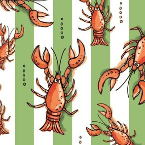 Love That Lobster_ green stripe