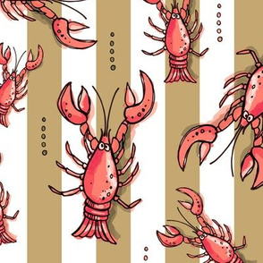 Love That Lobster_brown stripe