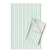 green inky vertical herringbone