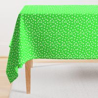 Painted Polka Dot //Lime