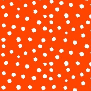 Painted Polka Dot //Chili Pepper