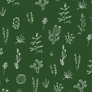 Prickly Meadow - Emerald