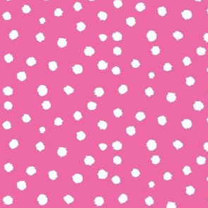 Painted Polka Dot //Bubblegum