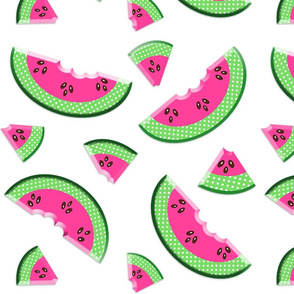 PINK WATERMELON SLICES GROUPED