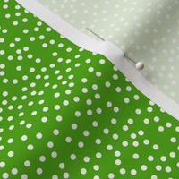 Rockabilly Spots on Tangy Lime - Small Scale