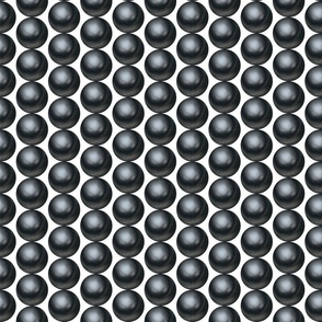 Gothic black pearls 3D jewels Wallpaper