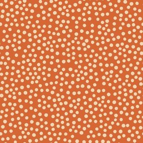 Just Polka Dots (red and cream)