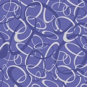 funky loops pattern - very peri purple