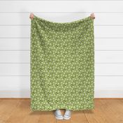 Parson / Jack Russell Terriers random pattern / green