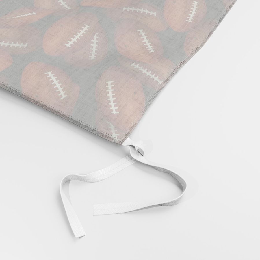 Endless footballs fall sports pattern