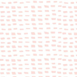 dotty dash - nautical wholecloth coordinate - soft pink LAD19