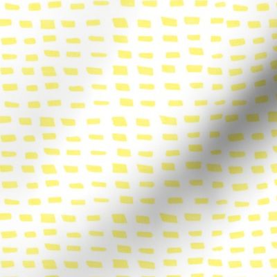 dotty dash - nautical wholecloth coordinate - yellow LAD19