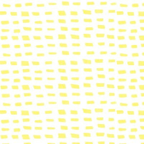 dotty dash - nautical wholecloth coordinate - yellow LAD19
