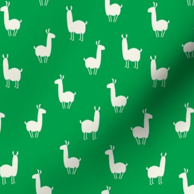 Llamas small green