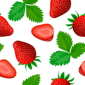 strawberry pattern