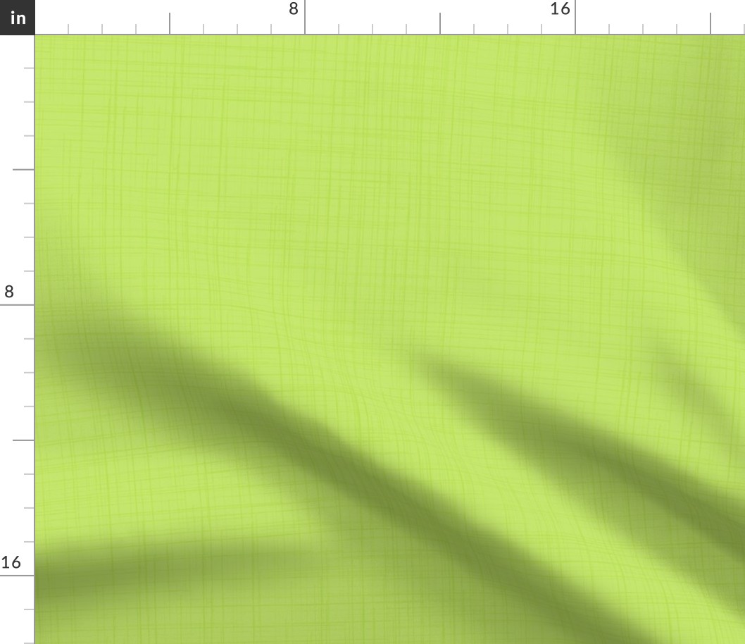 19-02V Lime Green Linen Solid 