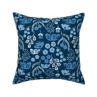 Daydream Garden {Scandinavian Blue} medium