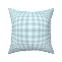 Micro Gingham aqua