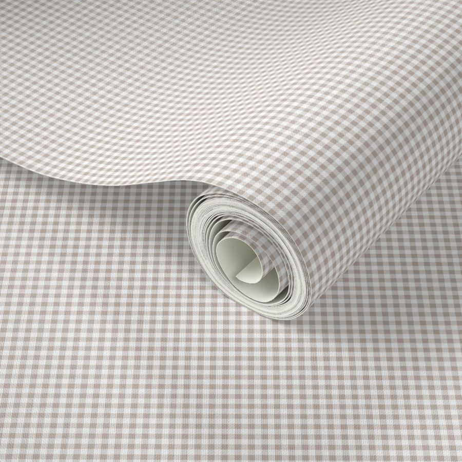 Micro Gingham belgian linen