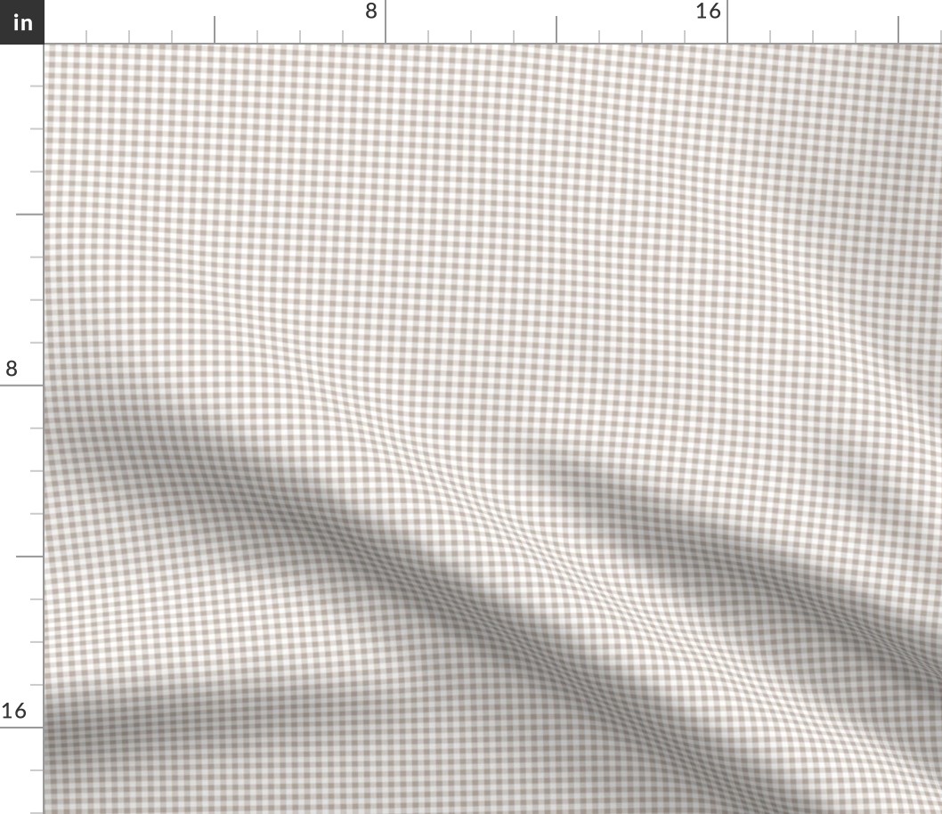 Micro Gingham belgian linen