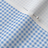 Micro Gingham bright blueberry