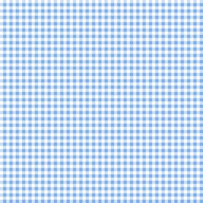 Micro Gingham bright blueberry