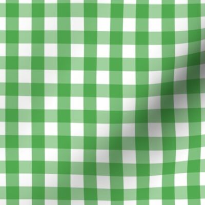 Green Gingham Check