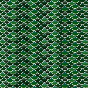 fish scales green