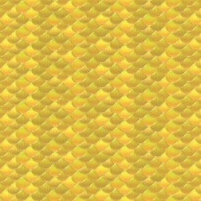 fish scales yellow koi