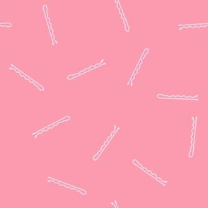 Bobby Pin Parade | Pink Morning