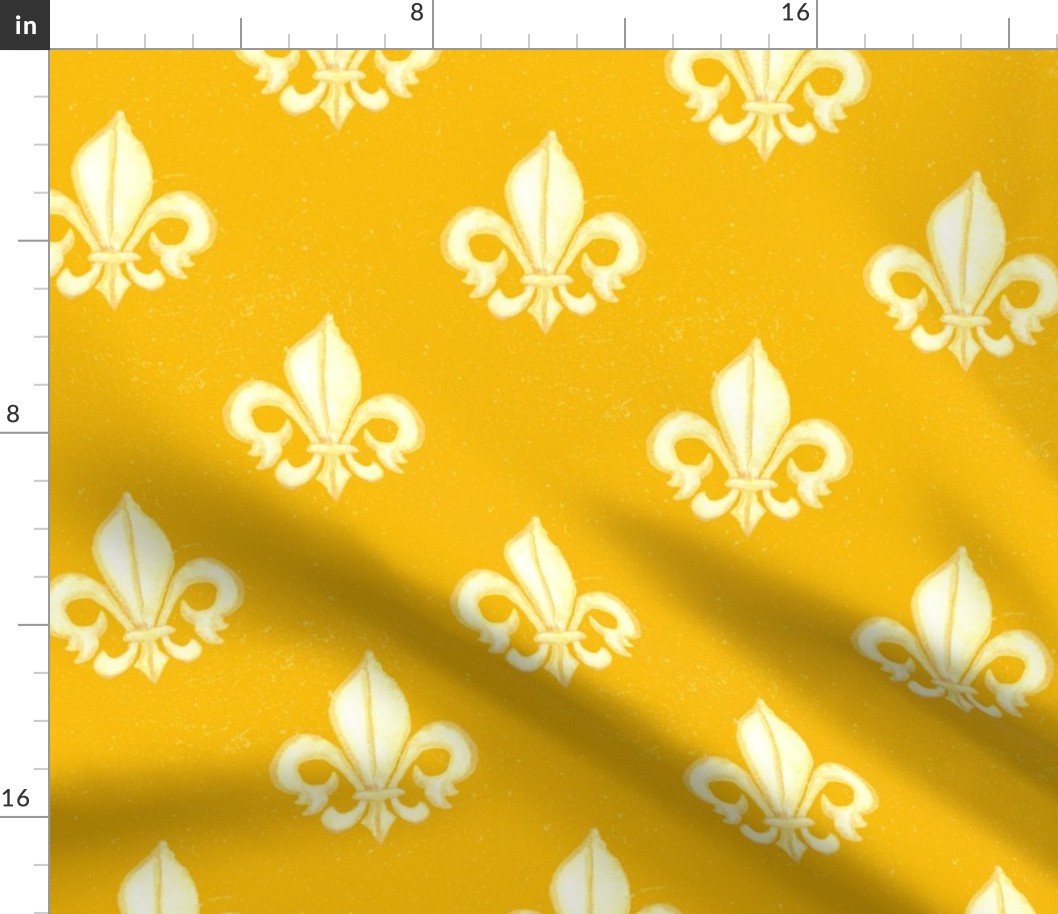 19-02A Mustard Yellow Ochre Home Decor Large France